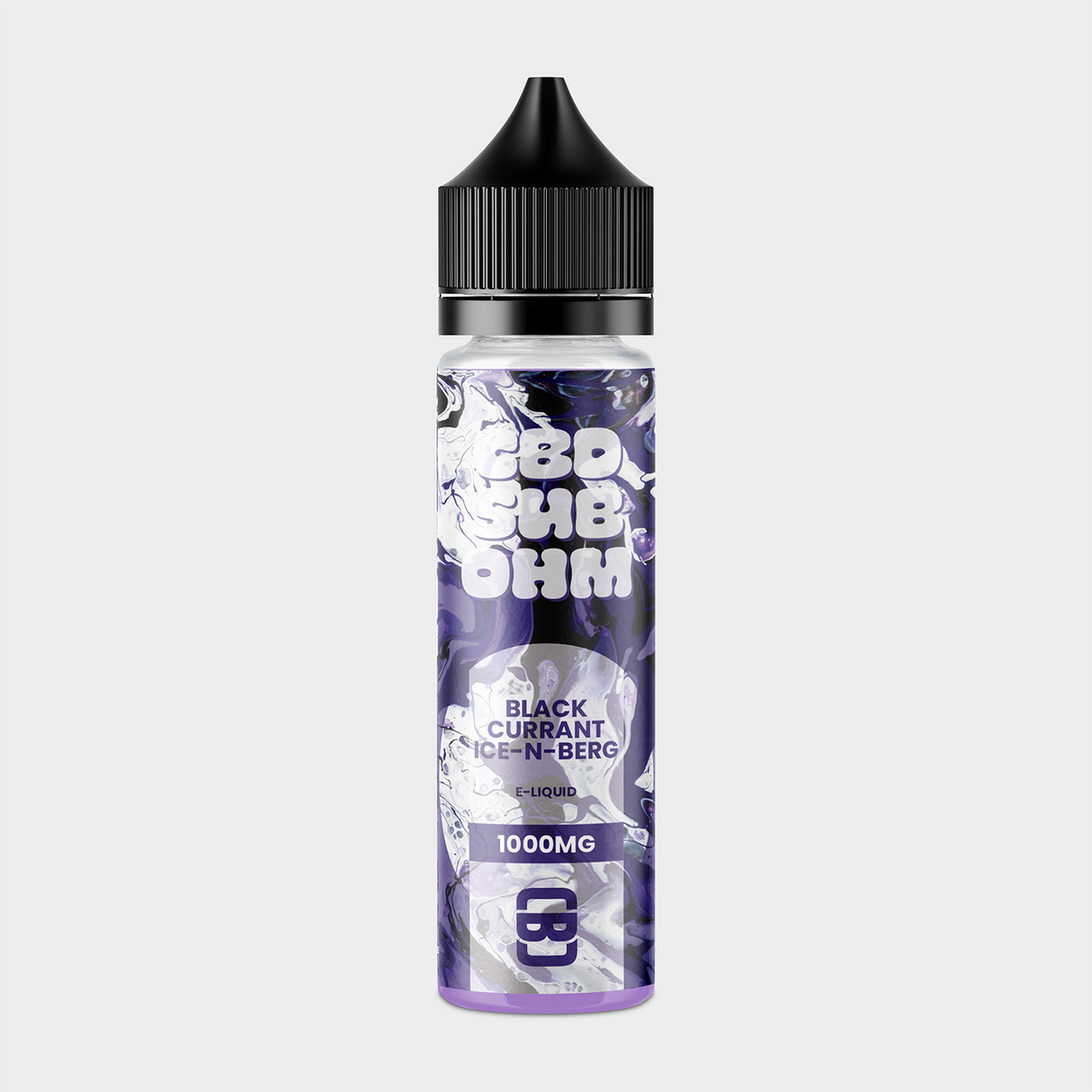 Blackcurrant Ice-N-Berg - CBD Sub Ohm E-Liquid